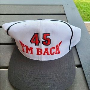 Vintage “I’m Back” #45 Michael Jordan SnapBack Hat